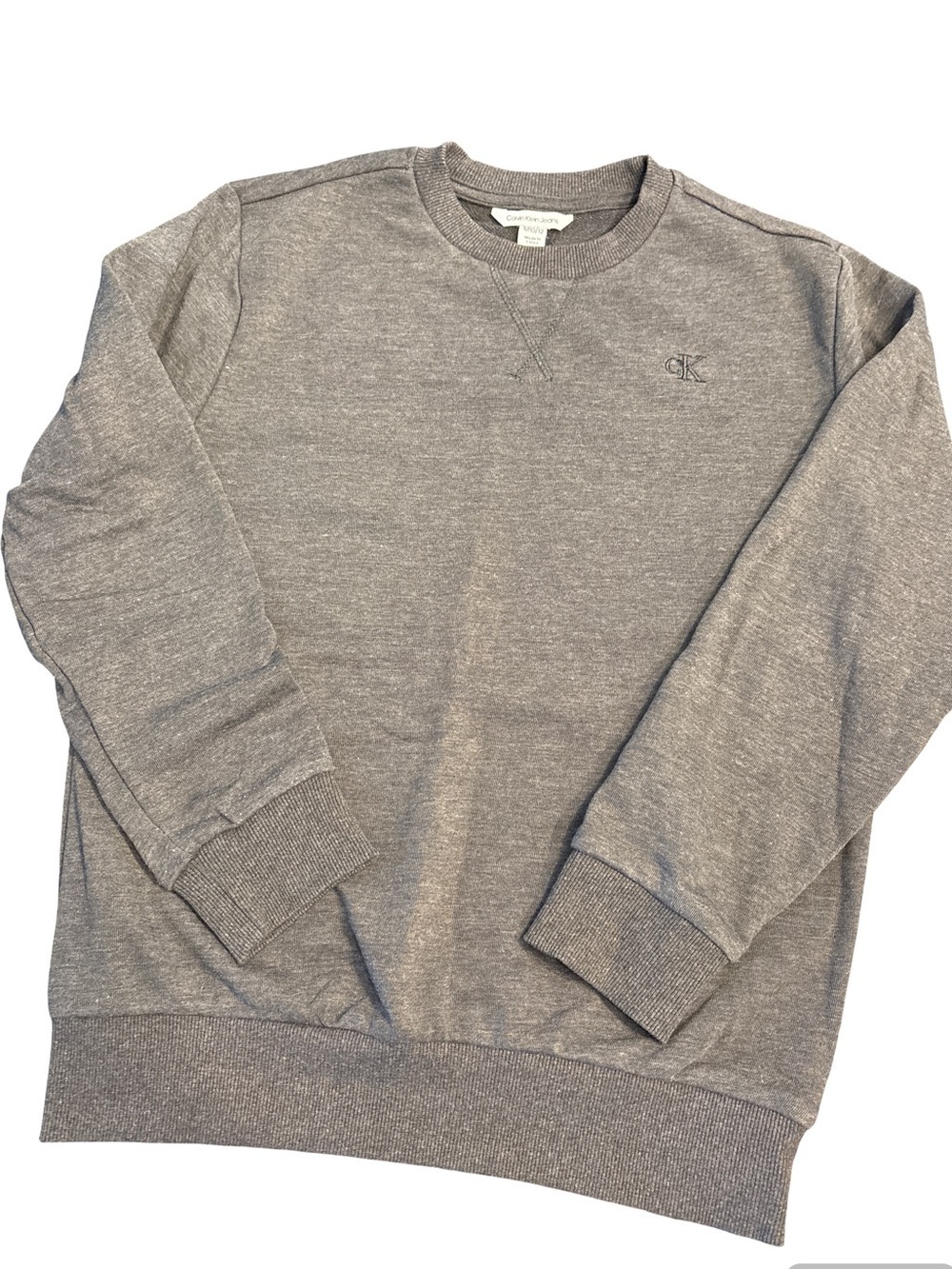 Calvin Klein kid’s Gray Crewneck Sweatshirt M (10/12)